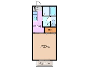 霞ケ浦駅 徒歩37分 2階の物件間取画像